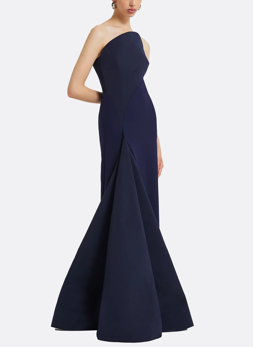 Bengi Azurite Blue Evening Gown - Safiyaa