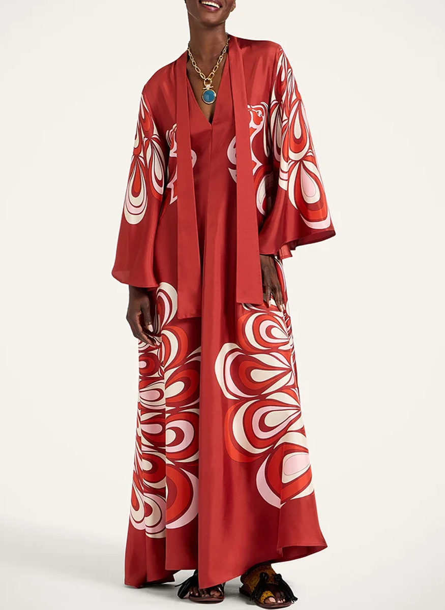 Magnifico Dress in Silk Twill - La DoubleJ