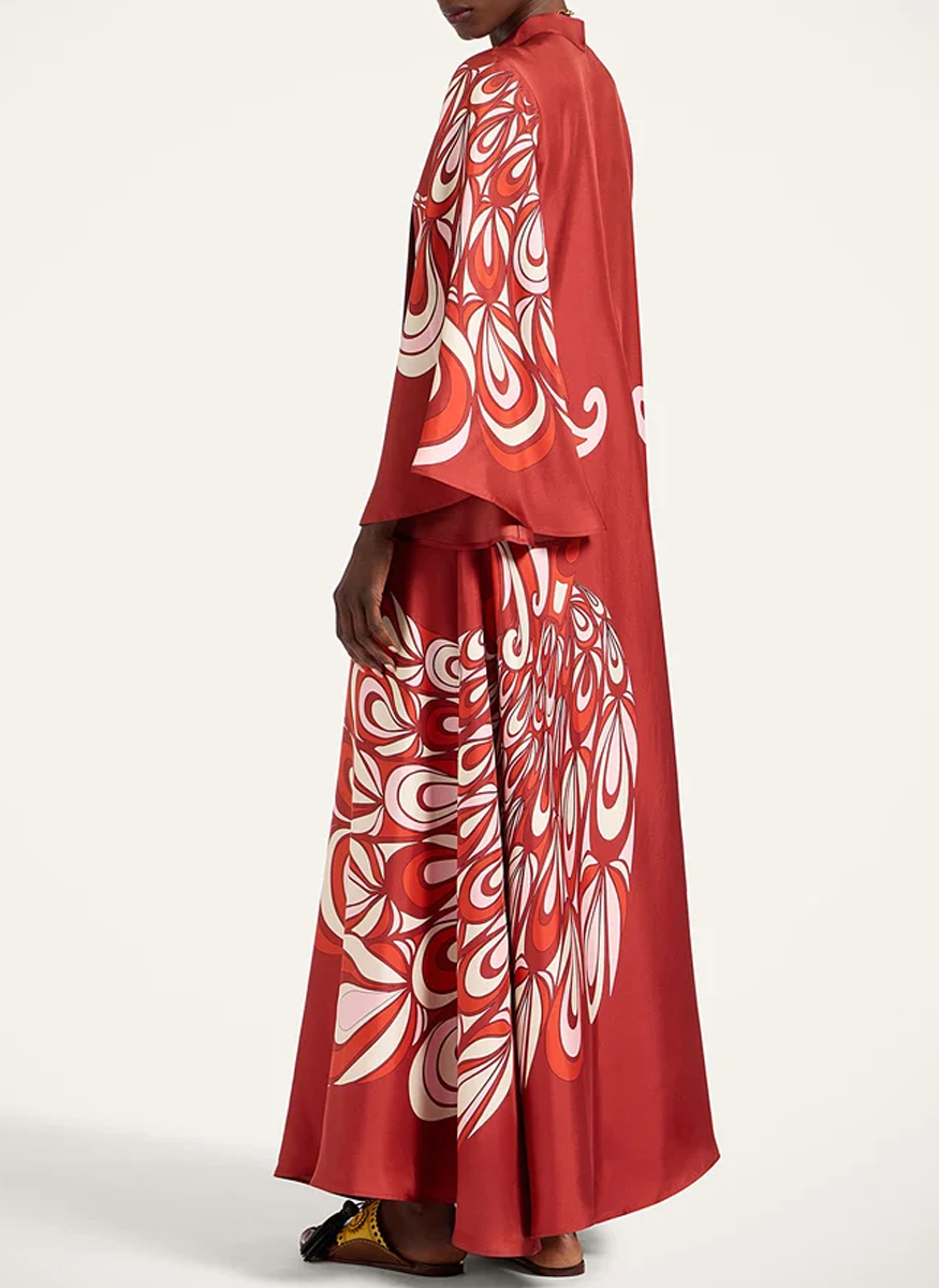 Magnifico Dress in Silk Twill - La DoubleJ