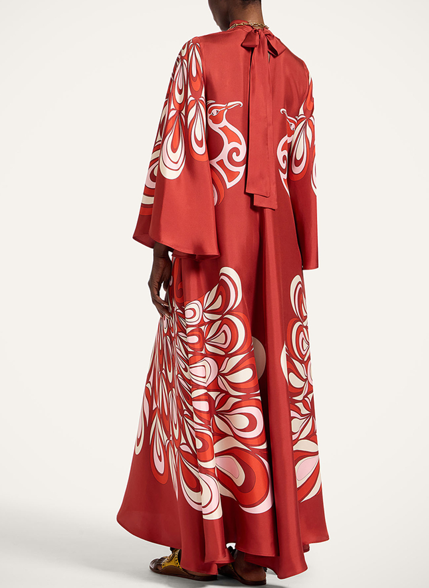 Magnifico Dress in Silk Twill - La DoubleJ
