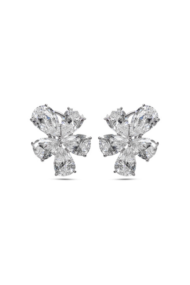 Flower Earclips