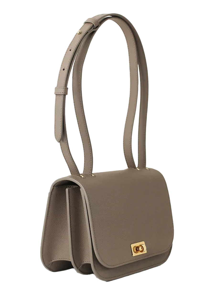 Elysee Crossbody and Shoulder Bag in Taupe