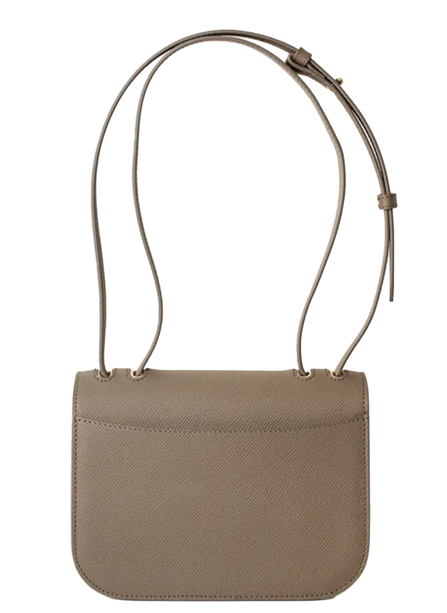 Elysee Crossbody and Shoulder Bag in Taupe - Michino Paris