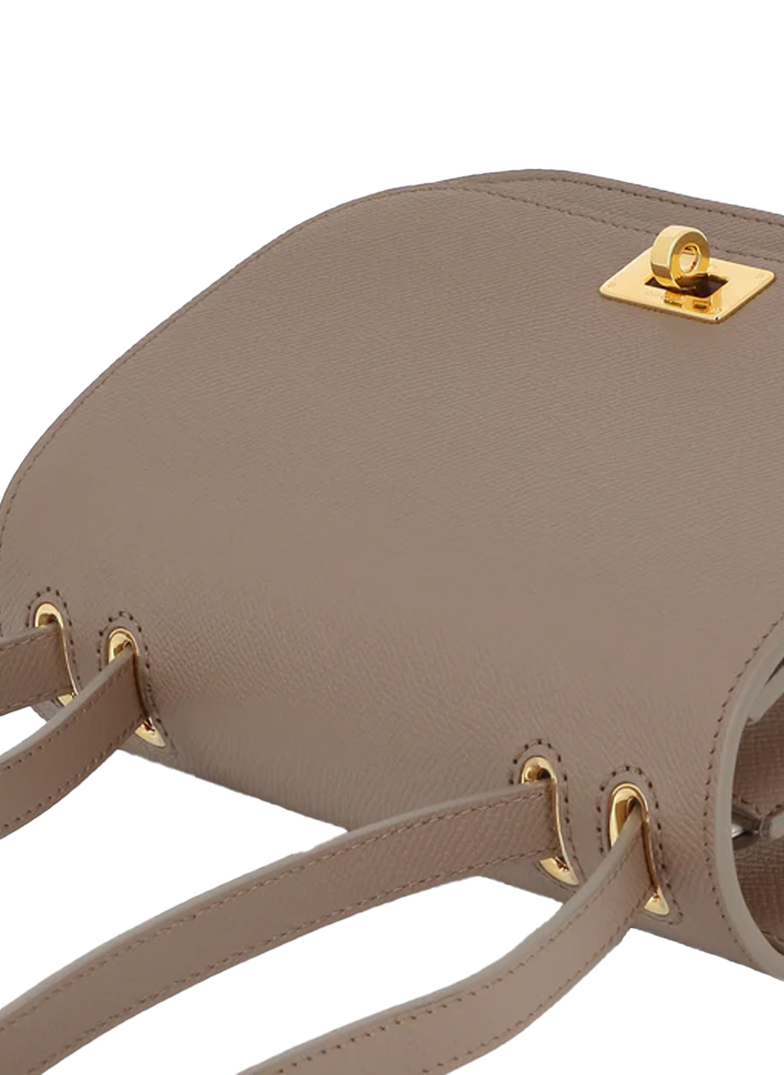 Elysee Crossbody and Shoulder Bag in Taupe - Michino Paris