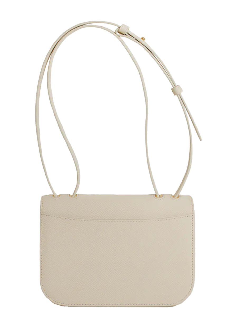 Elysee Crossbody and Shoulder Bag in Ivory - Michino Paris