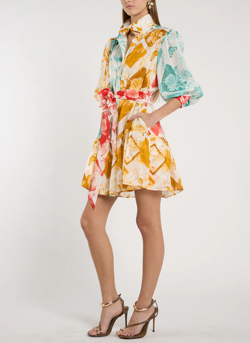 Emi Dress in Sierra Multi