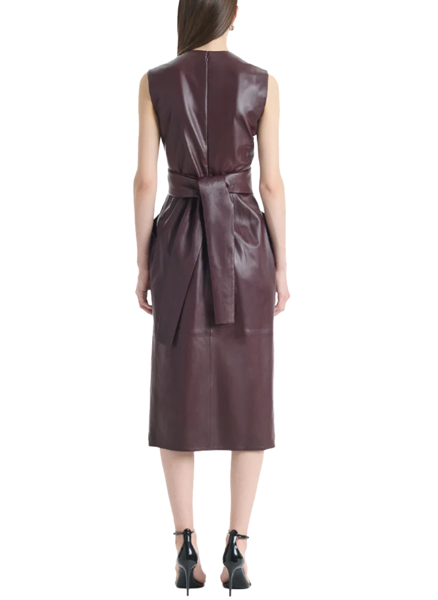 Tippi Dress in Deep Cherry - Altuzarra