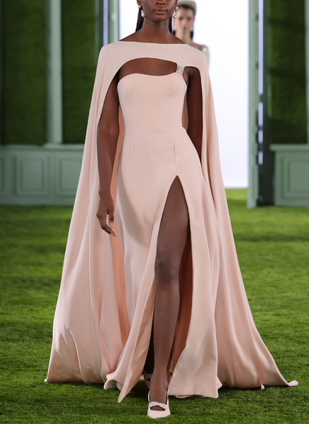 パーティードレス Asymmetrical Coated Crepe Dress F24GEORGE1_grande.png?v=1727382870