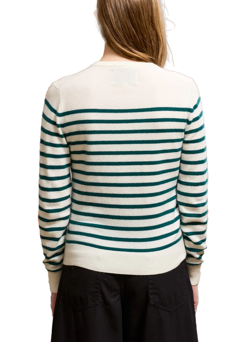 Stripe Crewneck - Lingua Franca