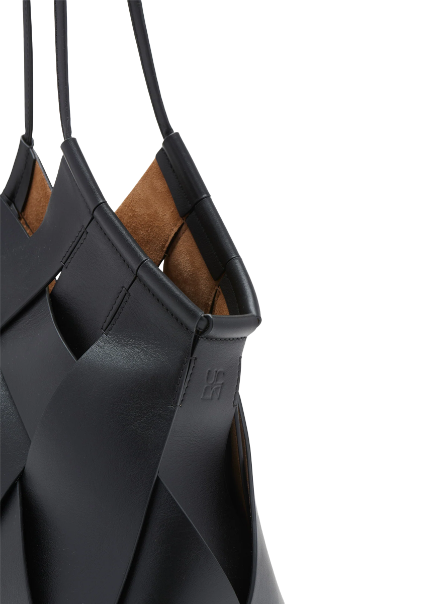 Charlotte Shoulder Bag in Noir - Ulla Johnson