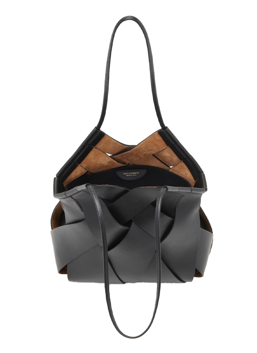 Charlotte Shoulder Bag in Noir - Ulla Johnson