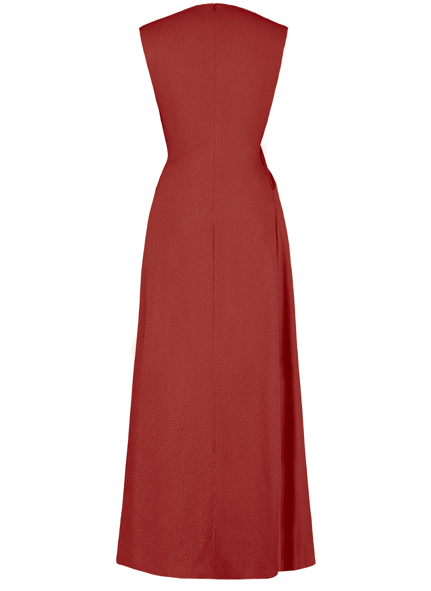 Finial Dress in Bubble Jacquard