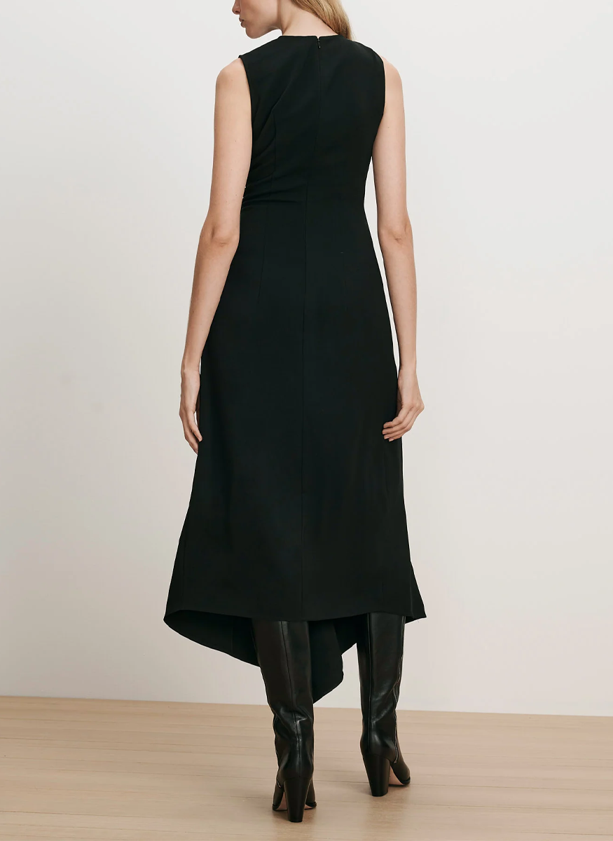 Freja Brooch Midi Dress - Veronica Beard