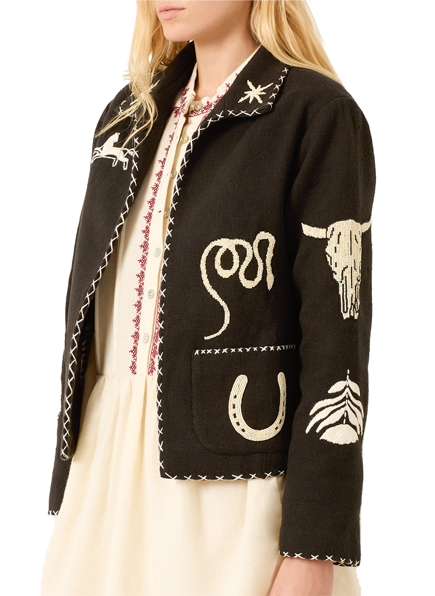 Francis Noir Tattoo Jacket