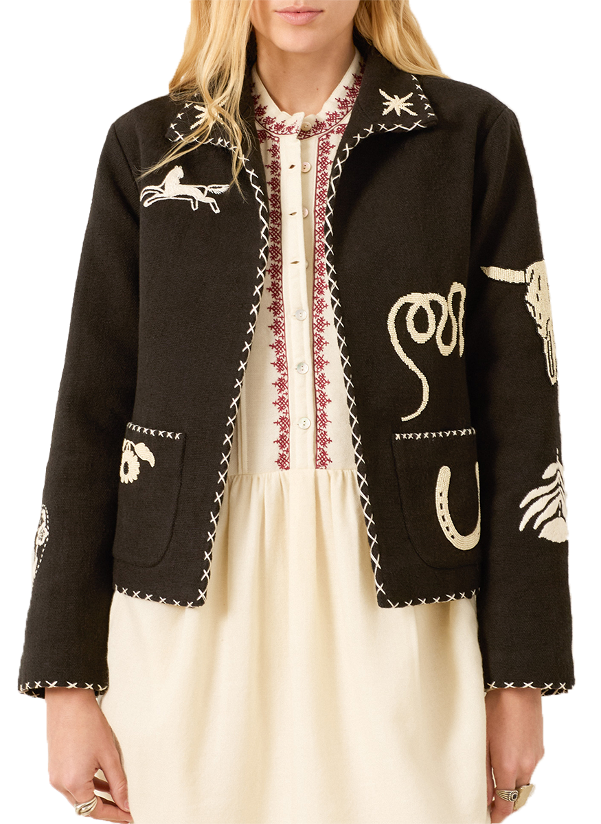 Francis Noir Tattoo Jacket
