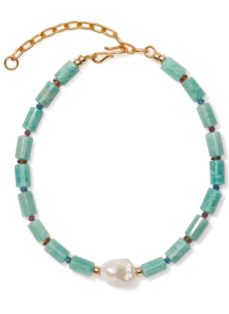 Curio Necklace, Amazonite