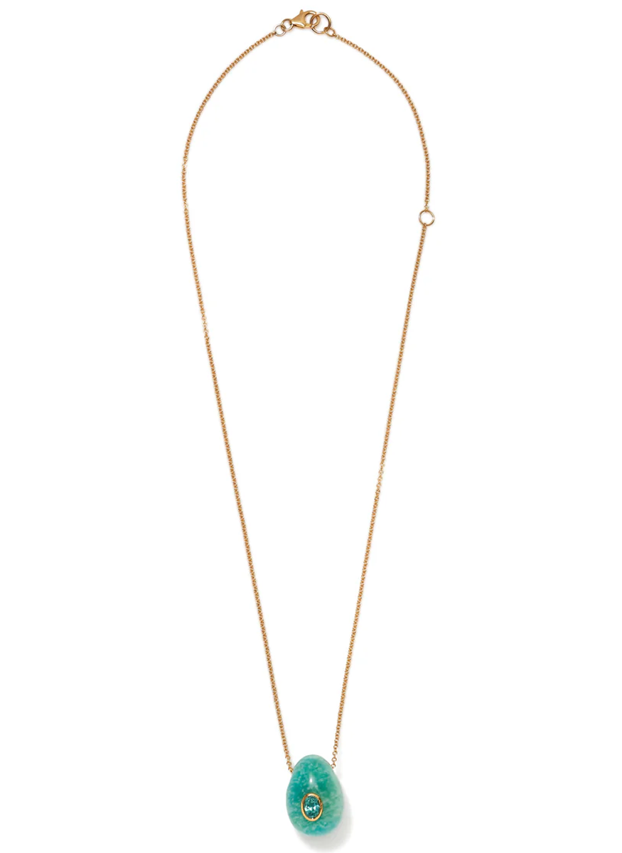 Constance Necklace, Amazonite