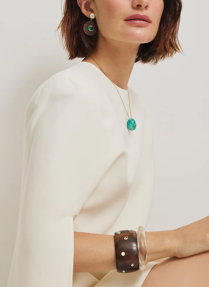 Constance Necklace, Amazonite