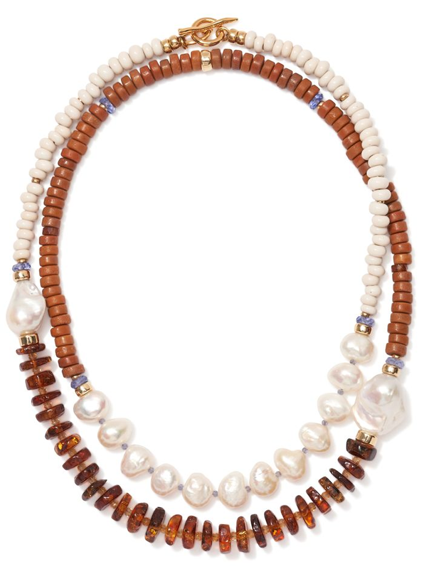Cabana Necklace in Blood Orange