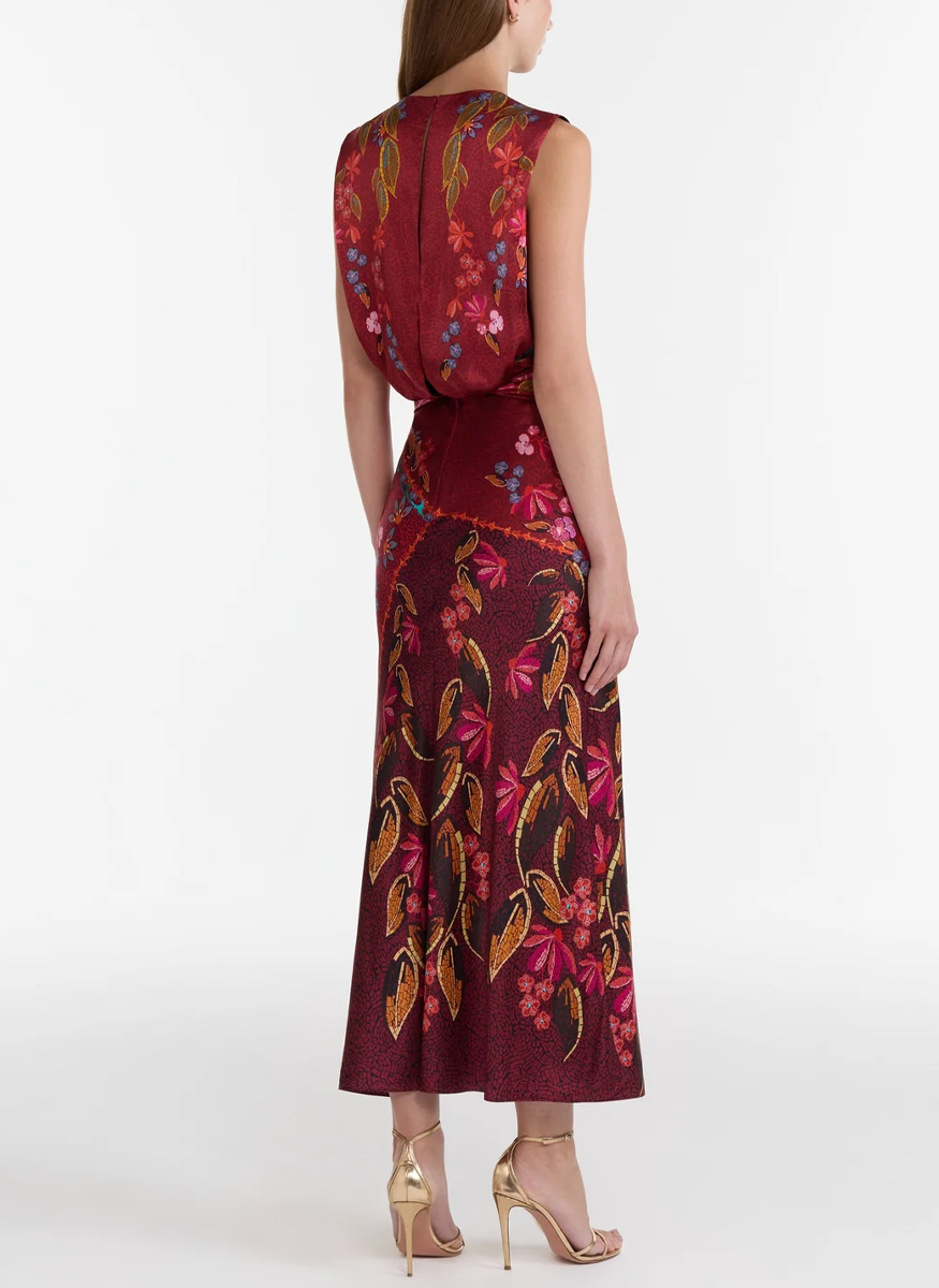Gwen Dress in Garnet Terrazzo US6 / Garnet Gwen Dress in Garnet Terrazzo US6 / Garnet