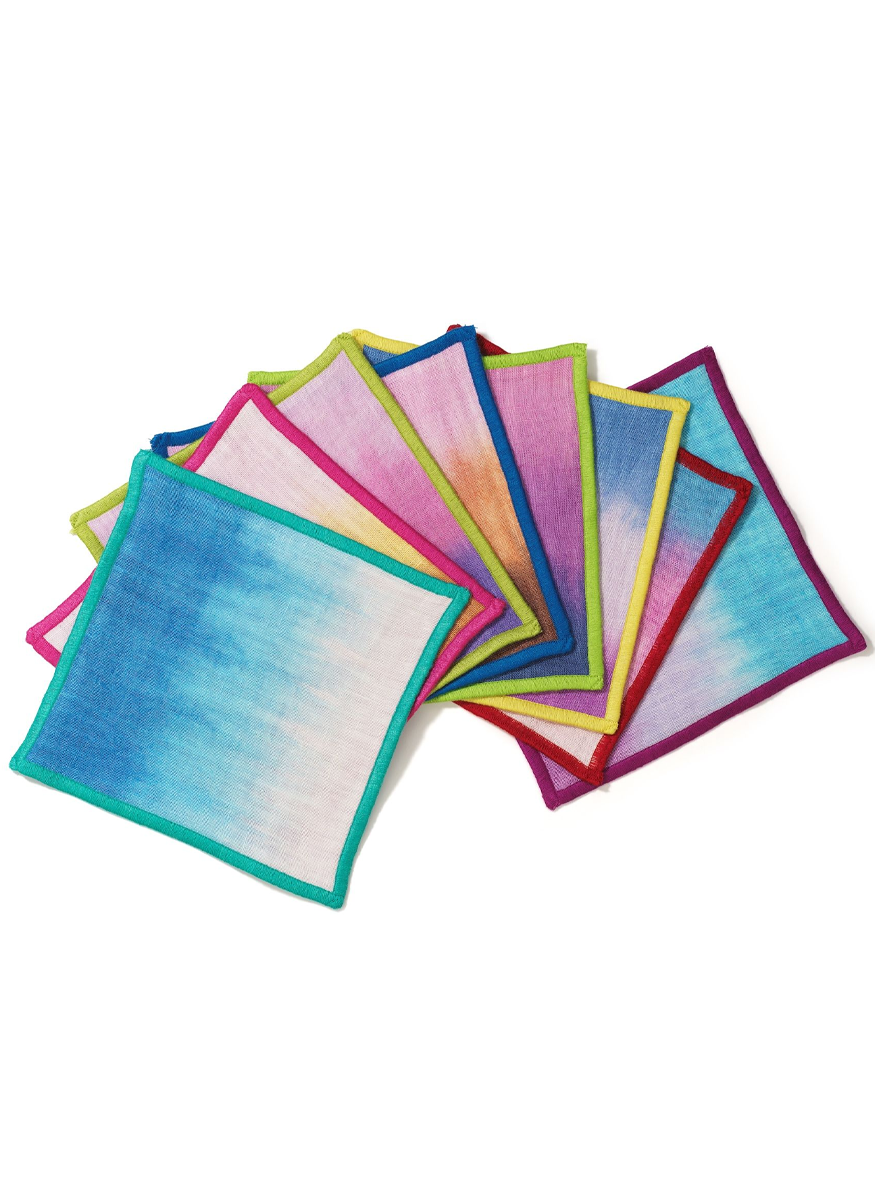 Ombre Cocktail Napkins, Set of 8