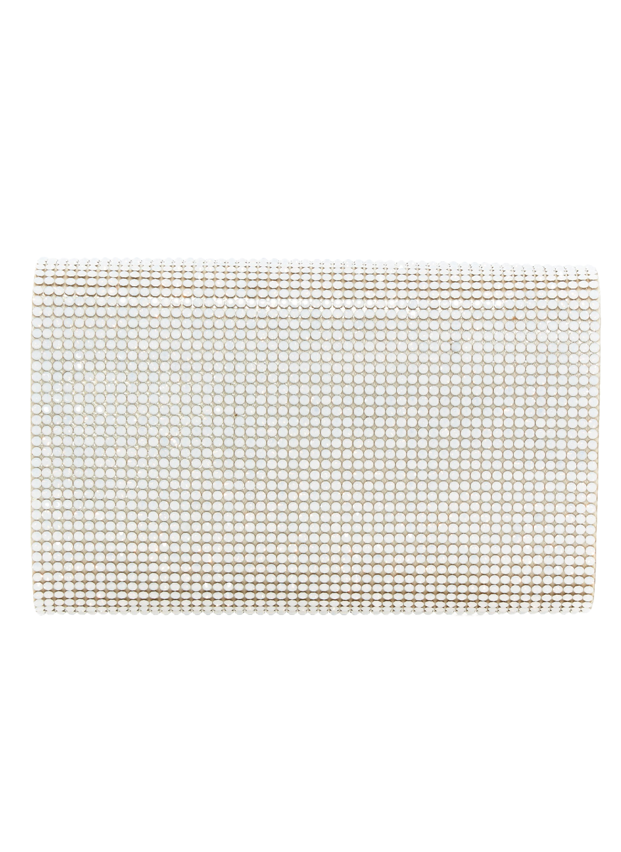 Fizzy Crystal Clutch in Opal - Judith Leiber Couture