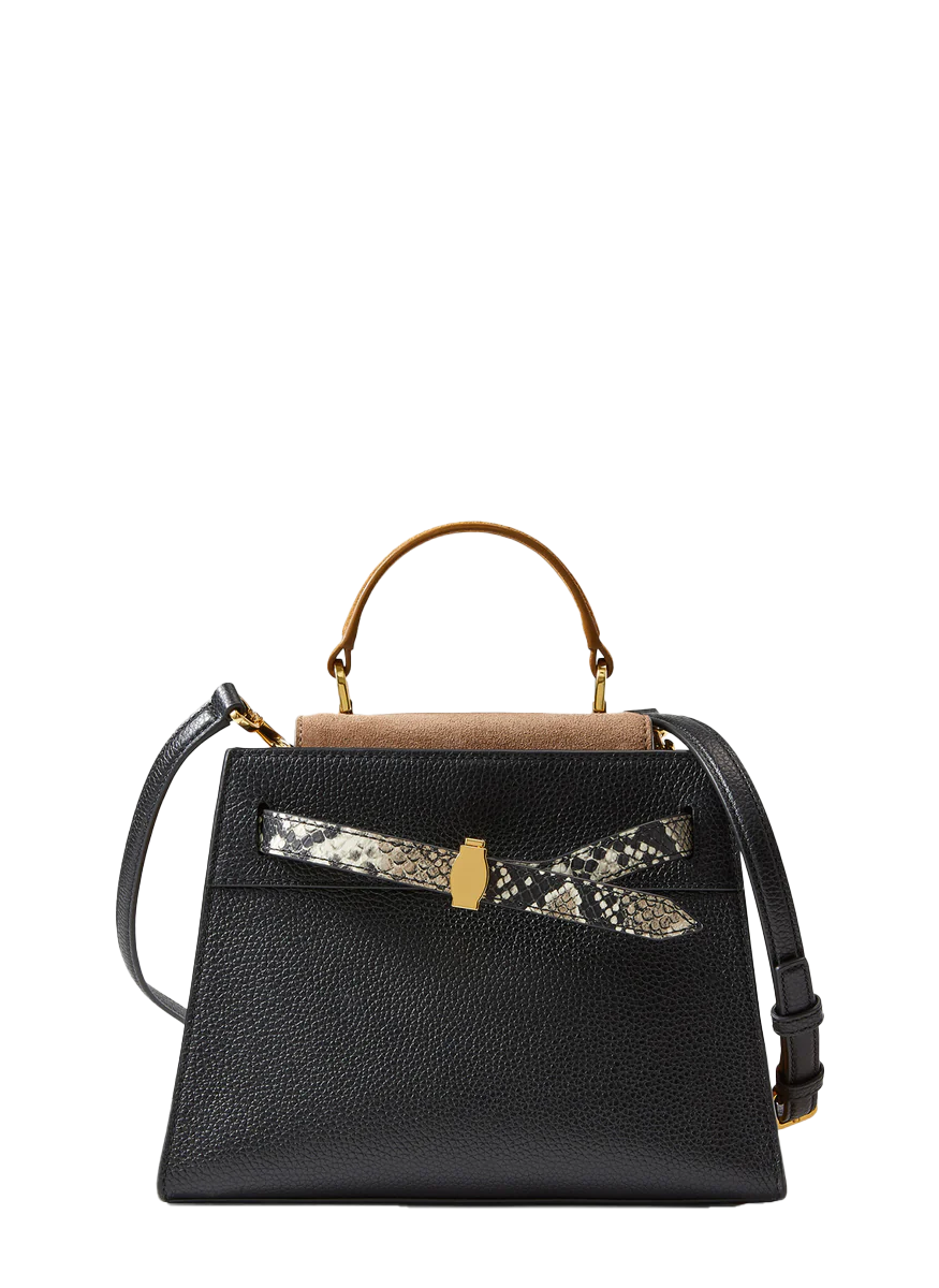Dash Top Handle Bag in Black Multi