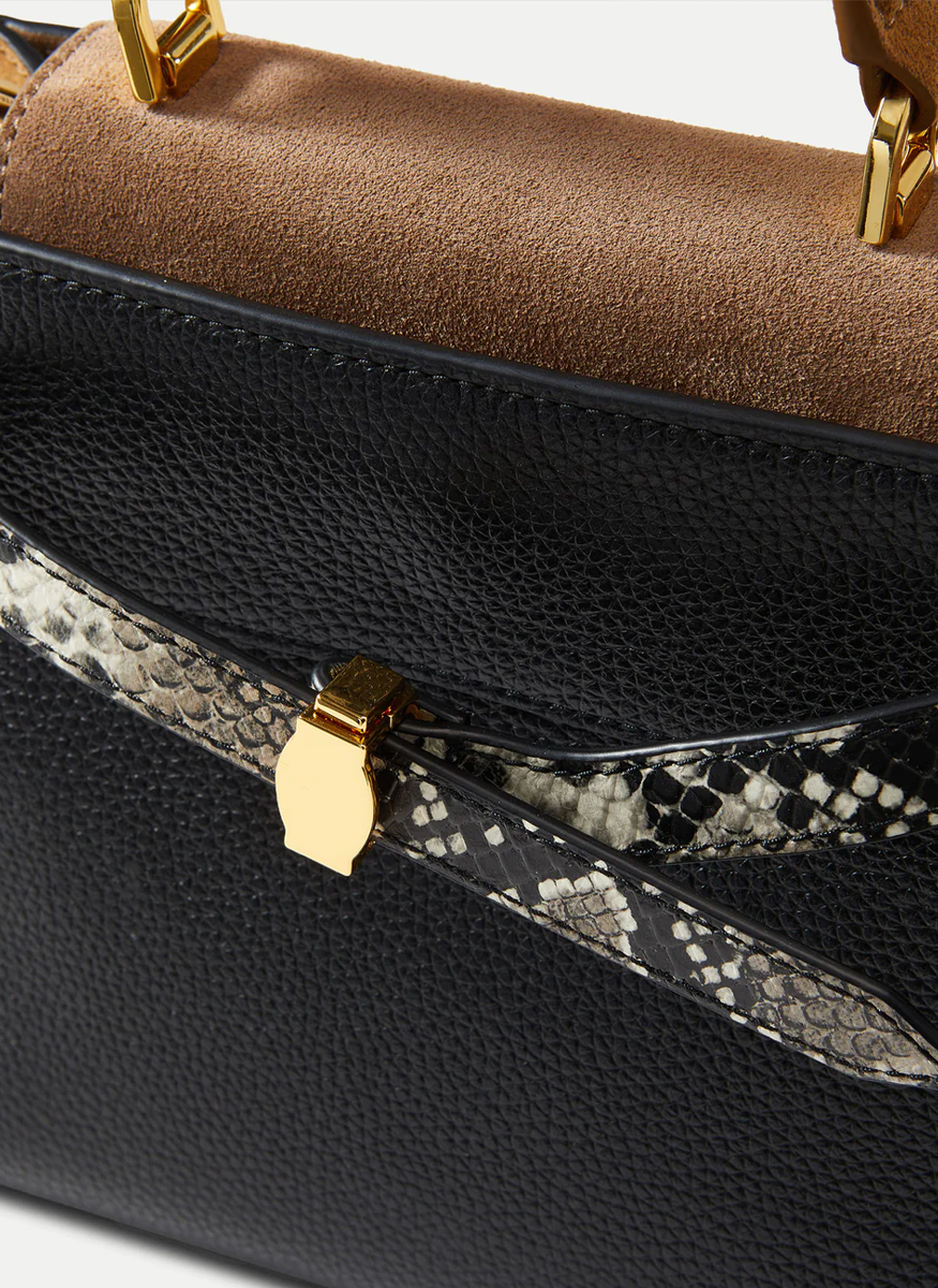 Dash Top Handle Bag in Black Multi - Veronica Beard