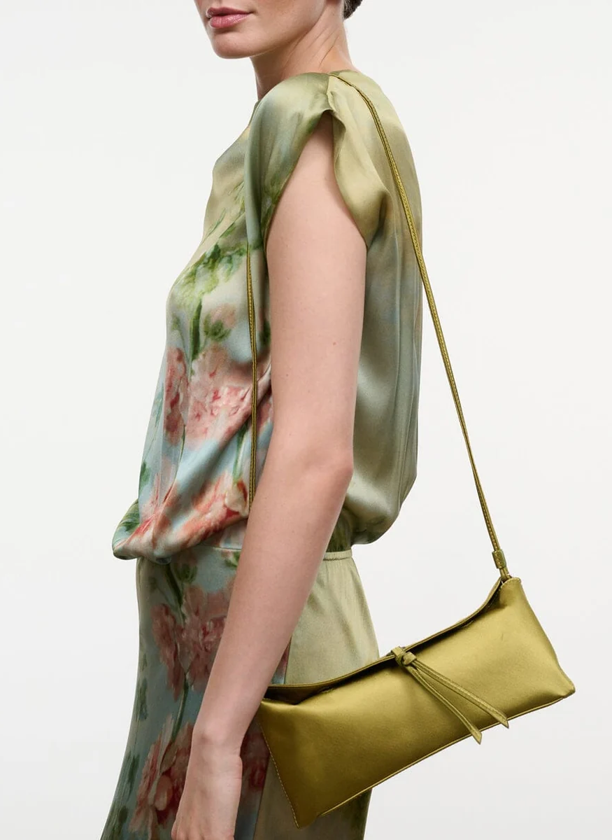 Eve Clutch in Wasabi - STAUD