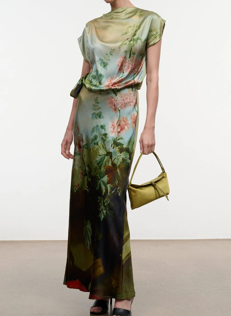 Eve Clutch in Wasabi - STAUD