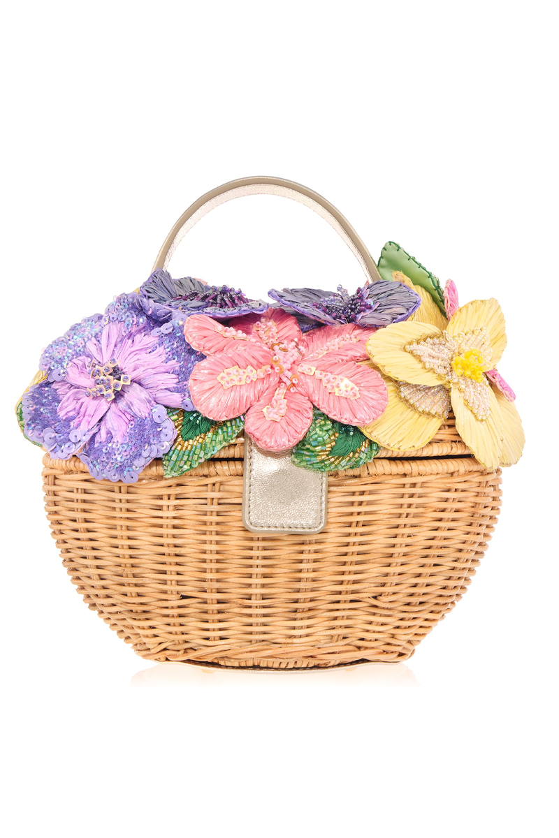 Dorothy Basket Flower Bouquet Natural