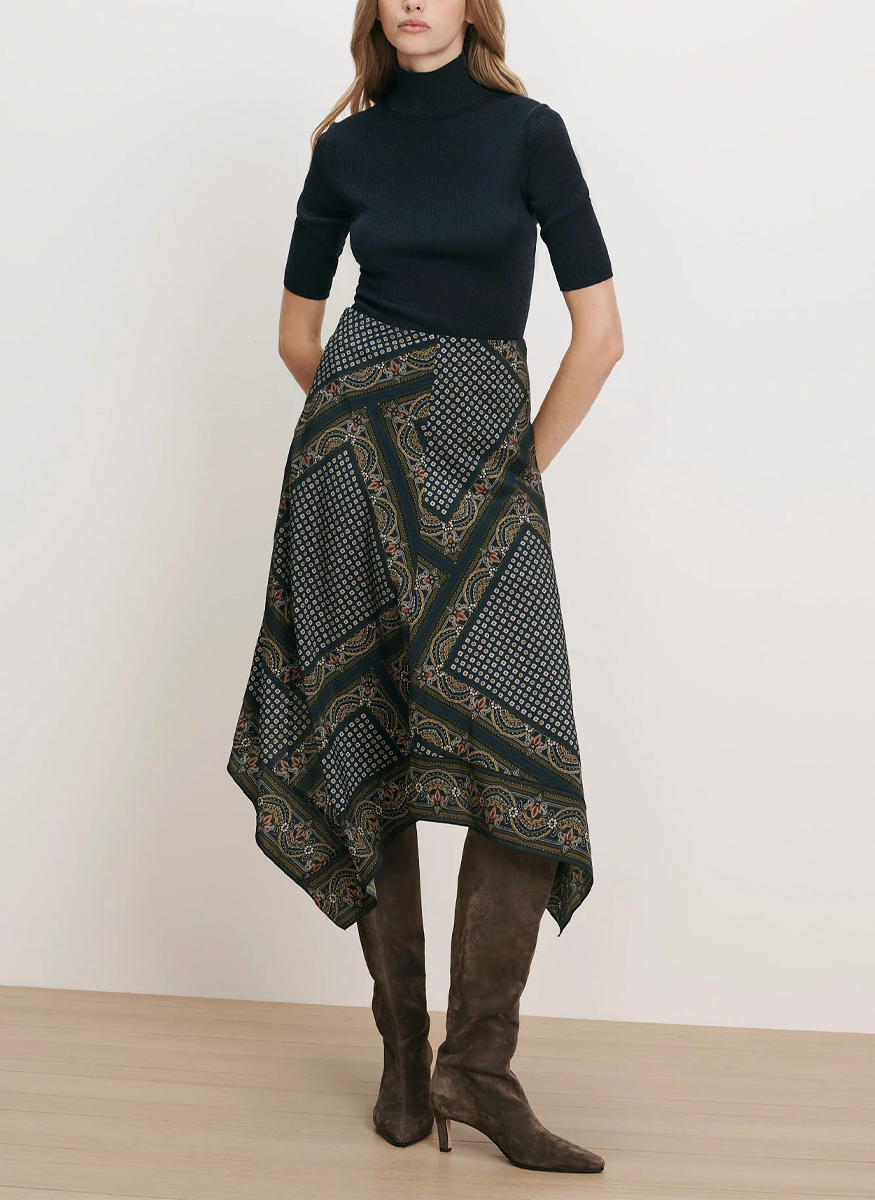Hartley Assymetric Skirt - Veronica Beard