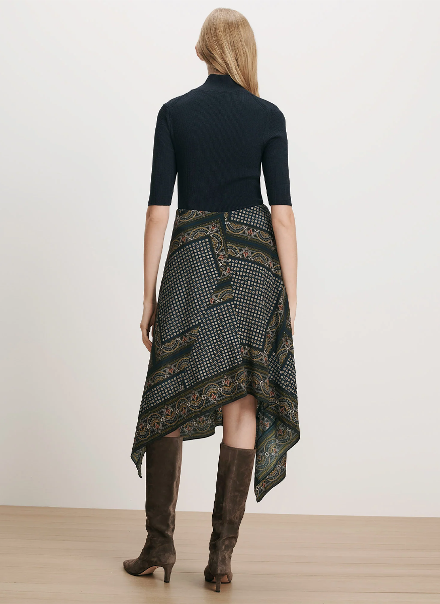 Hartley Assymetric Skirt - Veronica Beard
