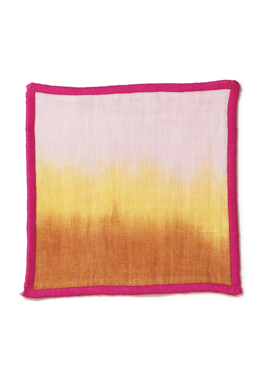 Ombre Cocktail Napkins, Set of 8 - EMILY P. WHEELER