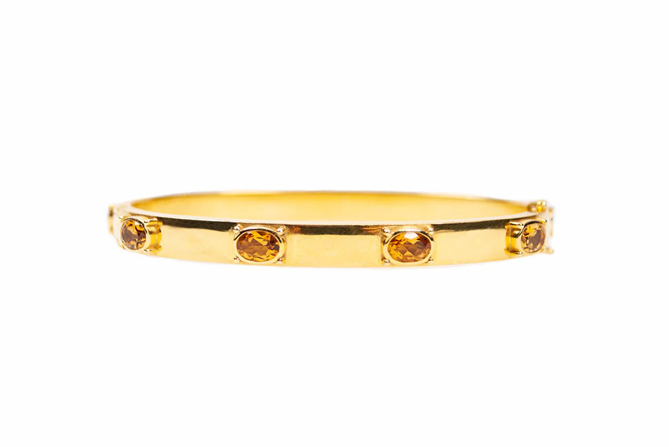 Colors Bangle, Citrine