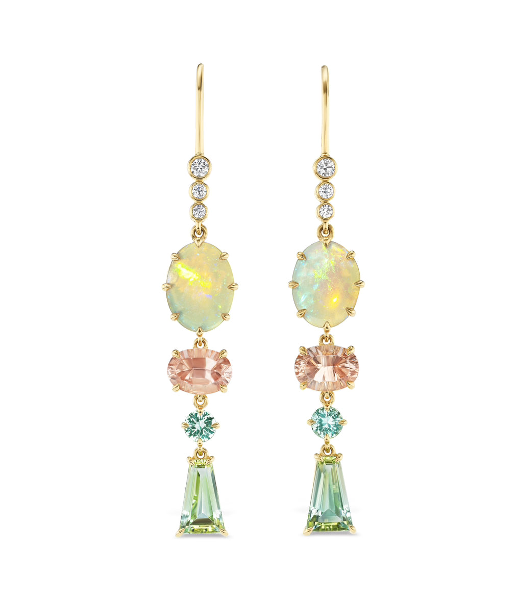 Sunlight On The Grass Earrings