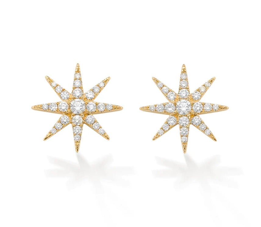 Tsar Star Drop Earrings