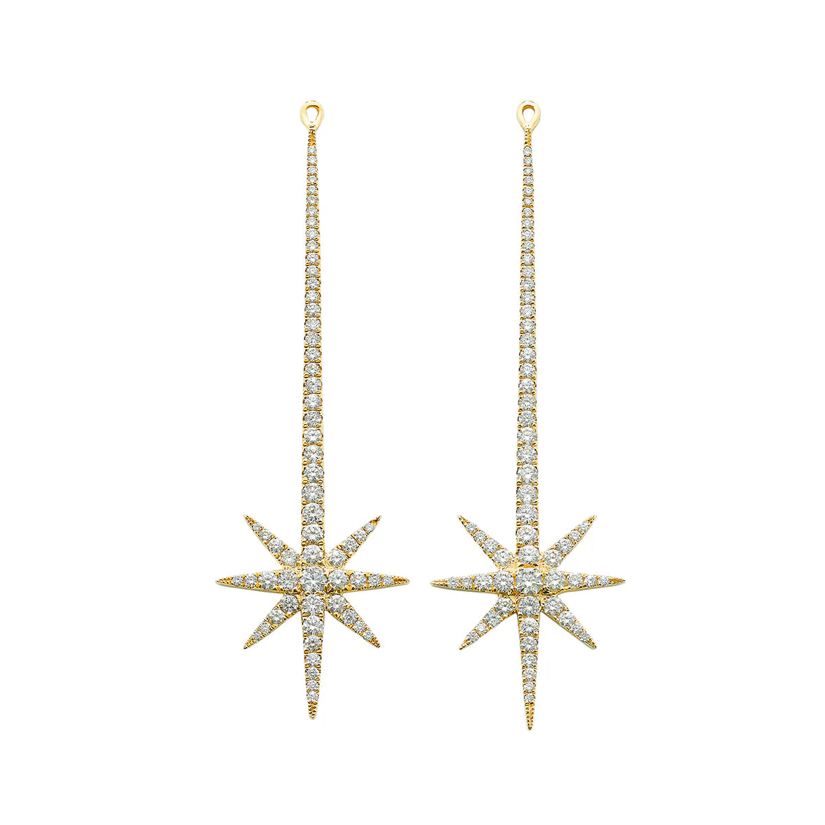Tsar Star Drop Earrings - Robinson Pelham