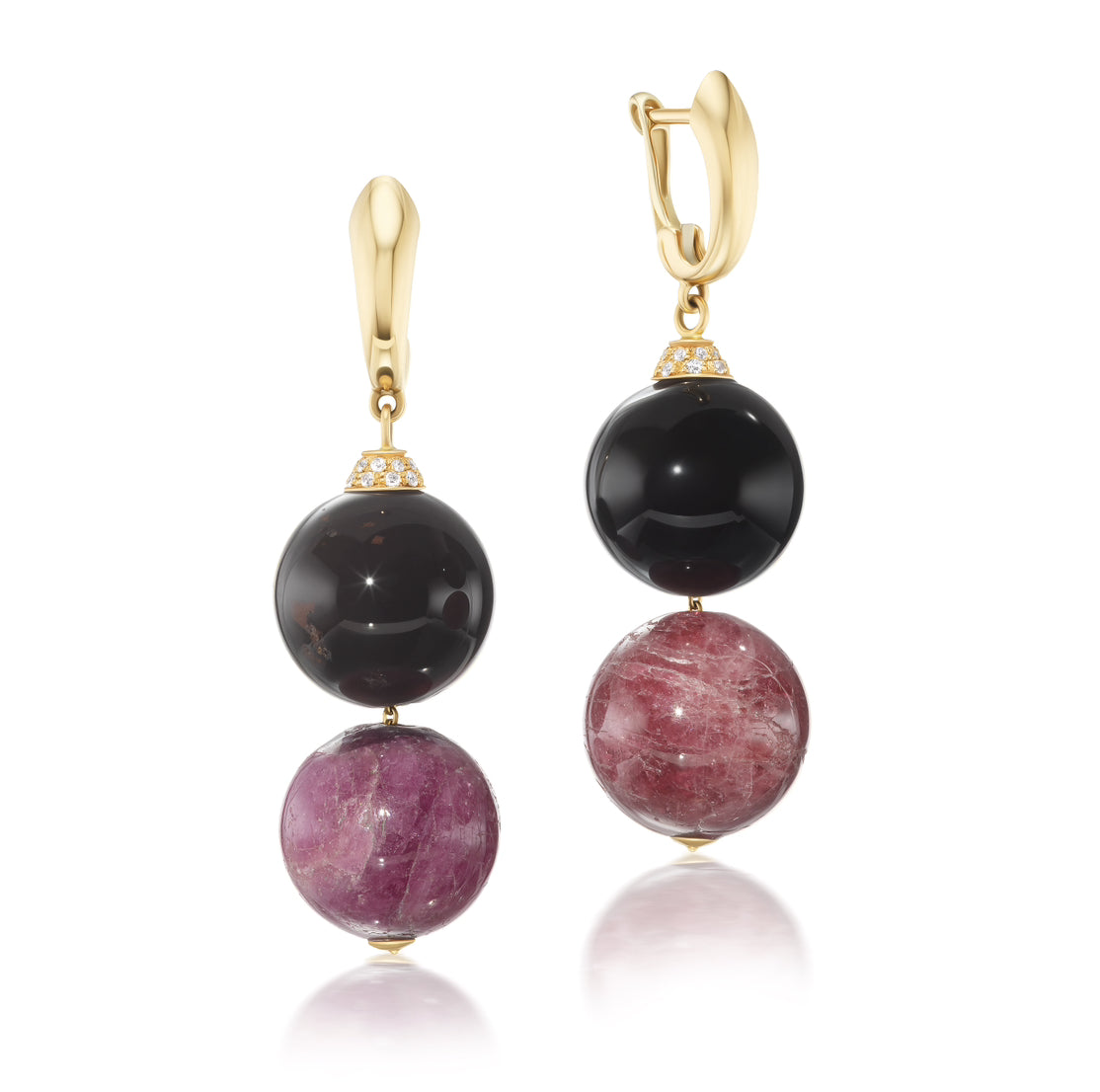 Tourmaline Bead Earrings