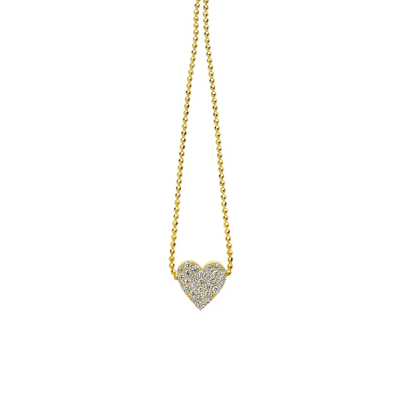 "Endless" Diamond Heart Necklace