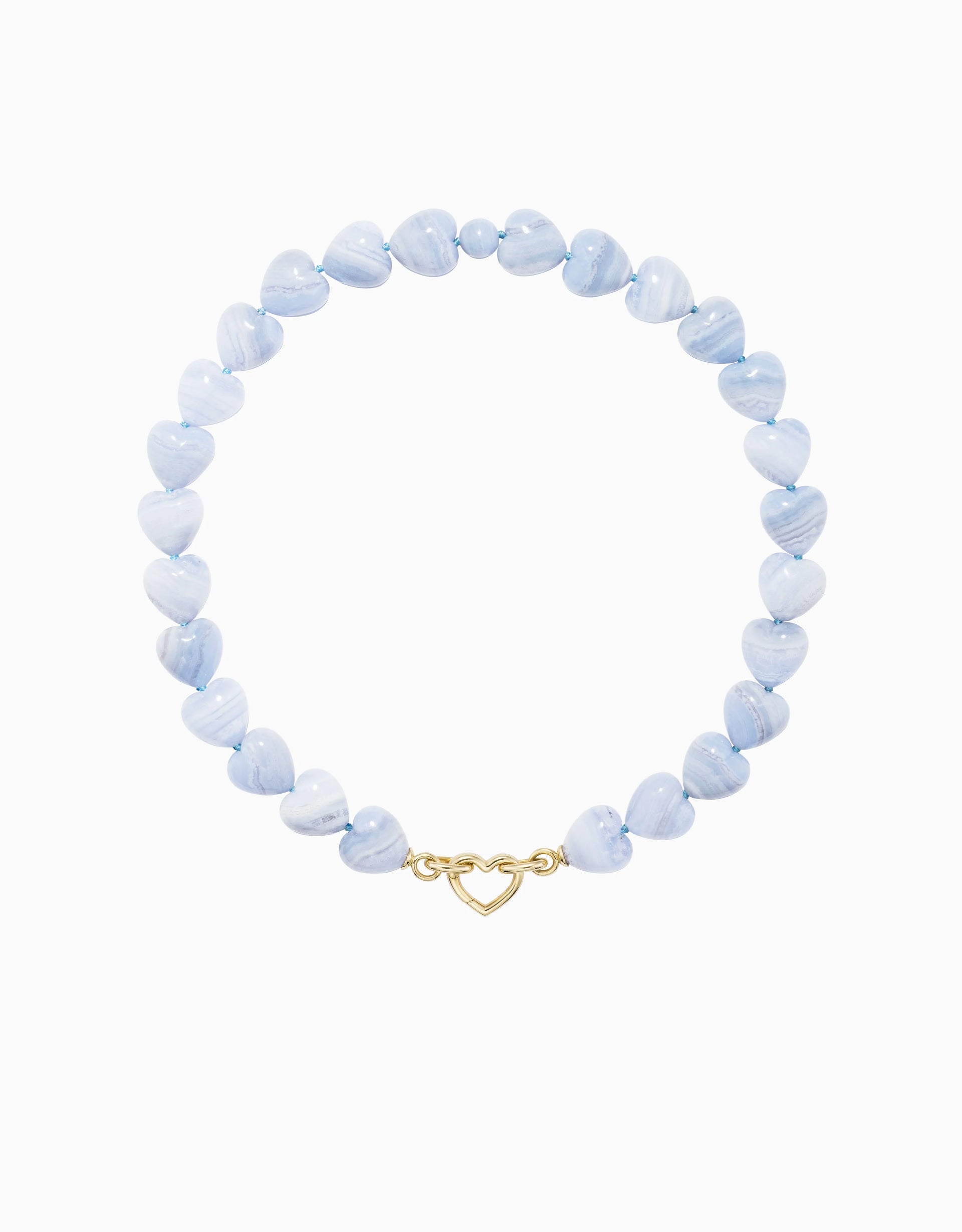 Oversized Heart Beads Necklace - Emily P. Wheeler