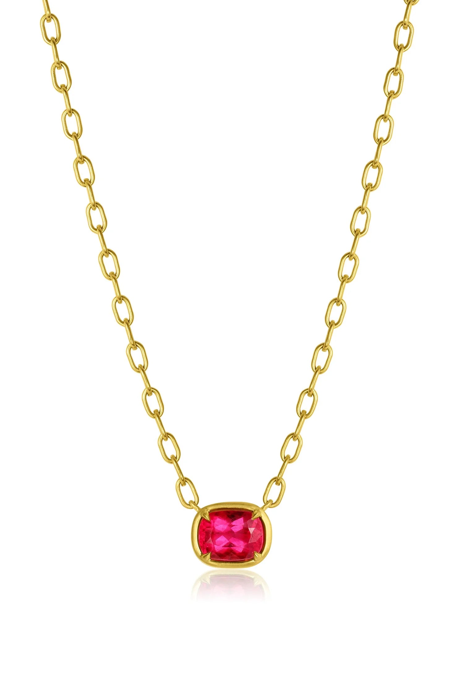 Bijou Necklace, Pink Tourmaline