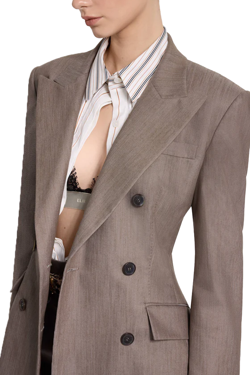 Cotton Twill Suit - Elie Saab
