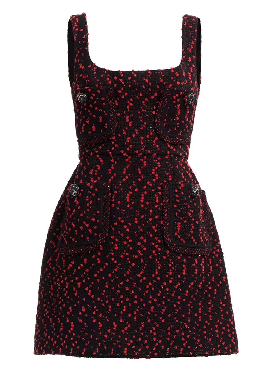 Tweed Mini Dress - Elie Saab