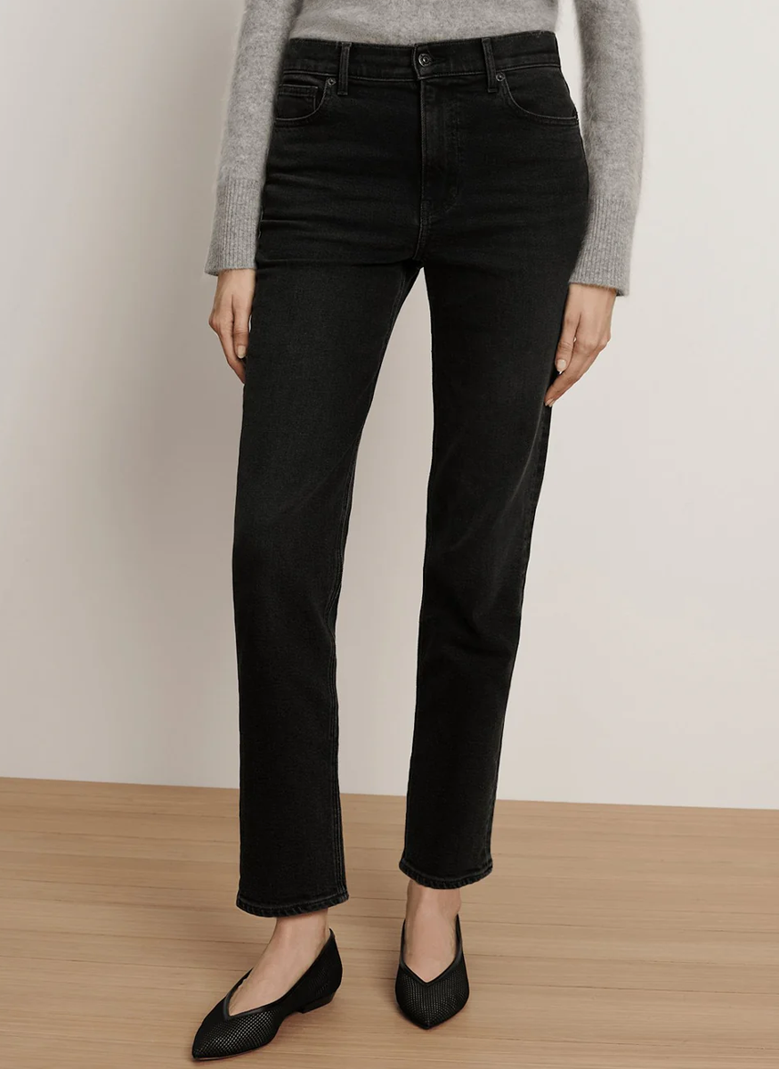 Leah Straight-Leg Jean - Veronica Beard