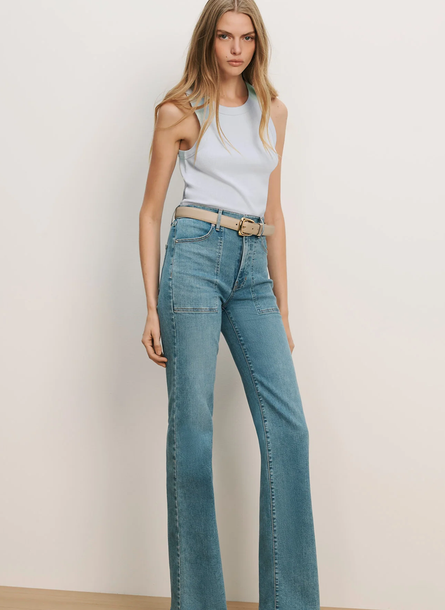 Jordyn Cropped Tank Top - Veronica Beard