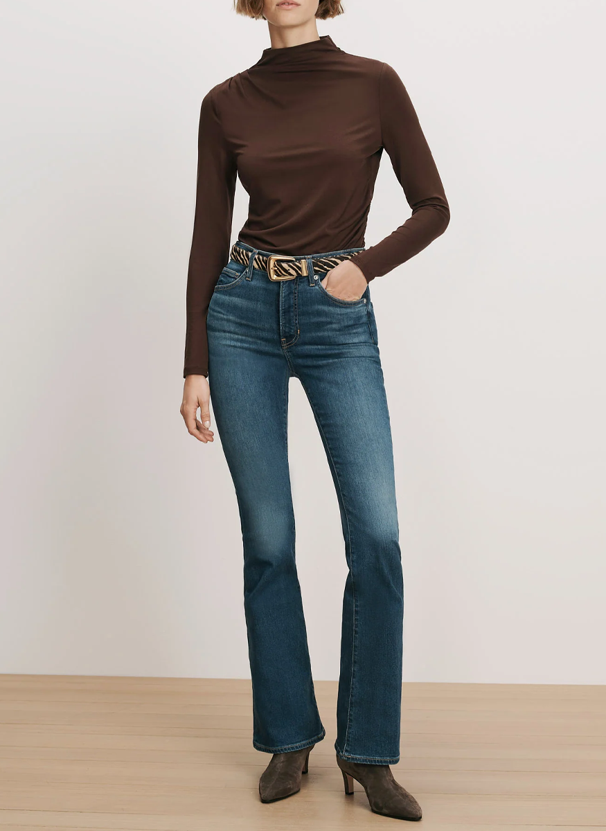 Mylie Mock-Neck Top