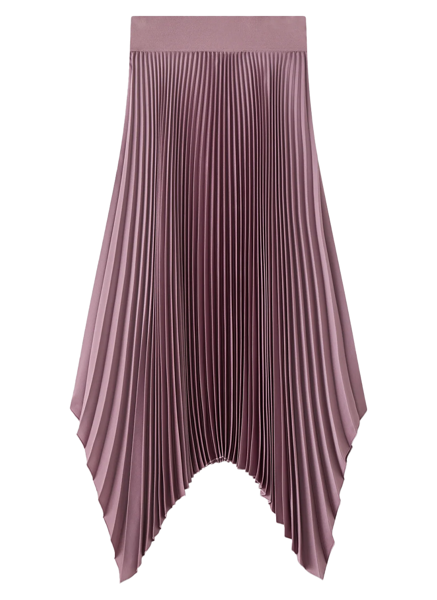 Ade Knit Weave Plissé Skirt - Joseph