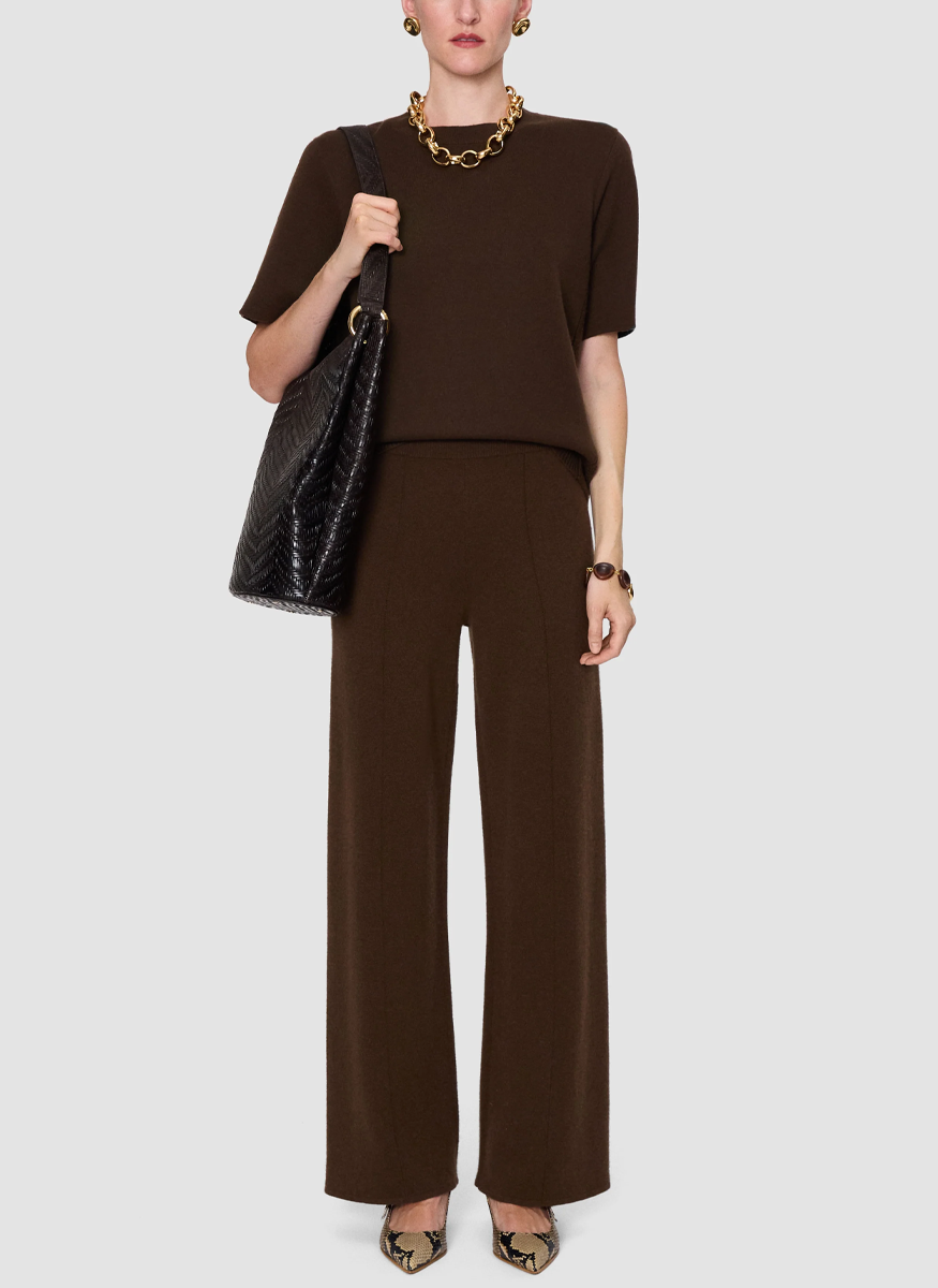 Viola Light Pure Cashmere Trousers - Joseph
