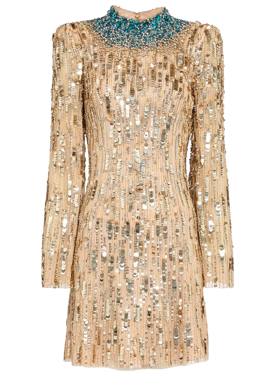 Passion Bead Mini Dress